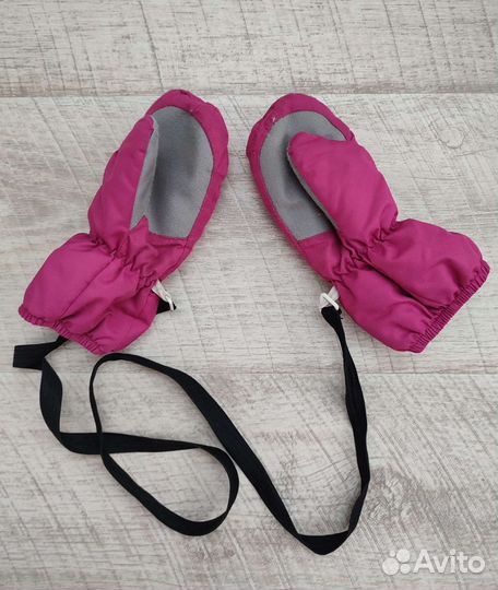 Рукавицы детские на резинке