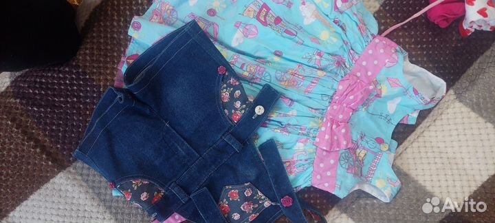 Вещи пакетом для девочки 92 размер