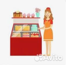 Продавец за прилавок. Еженедельные выплаты(Лента)