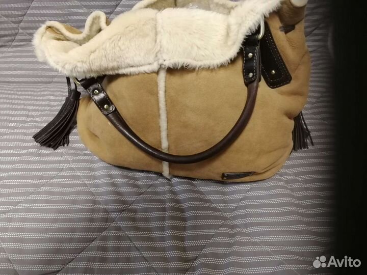 Сумка женская натуральная замша новая