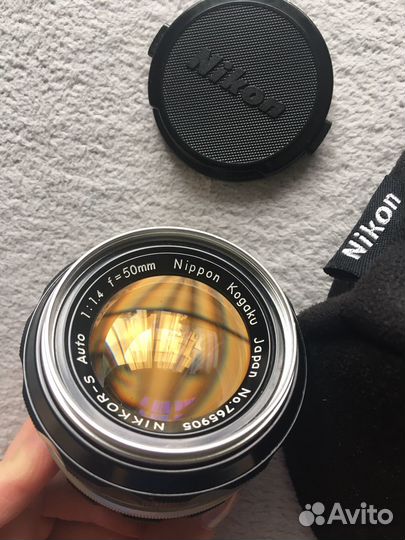 Объектив Nikon Nikkor-S Auto 1:1.4 f50mm