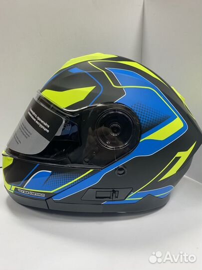 Шлем модуляр для скутера, мотоцикла Yema размер М