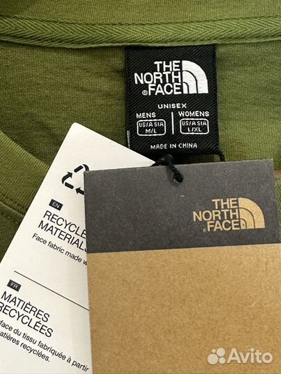 Лонгслив футболка с длинным рукавом THE north face