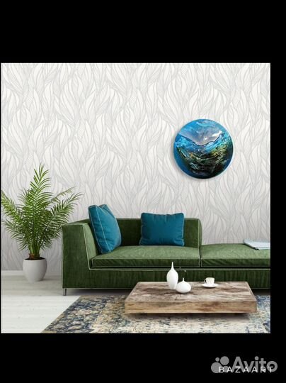 Интерьерная картина фактурная абстракция