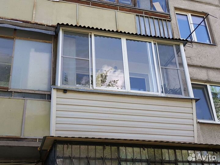 Балкон пластиковый под ключ