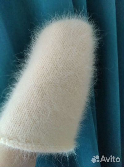 Шапочка из пуха норки