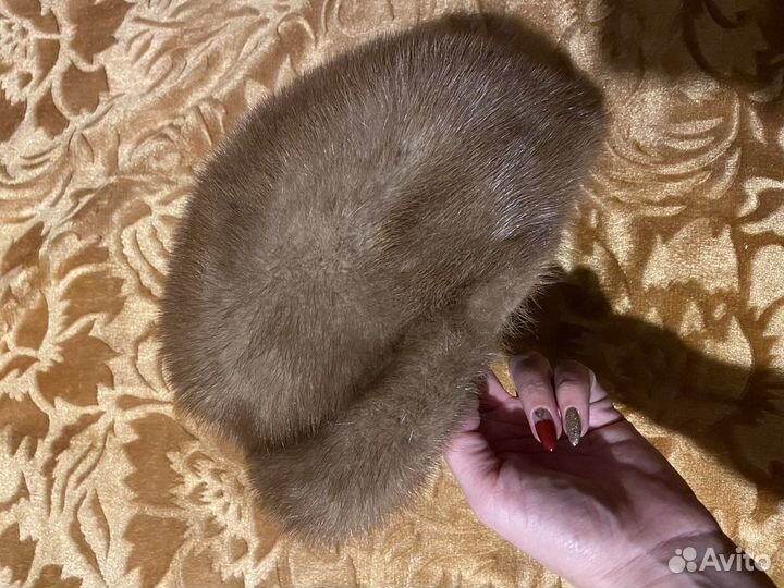 Шапка норковая женская