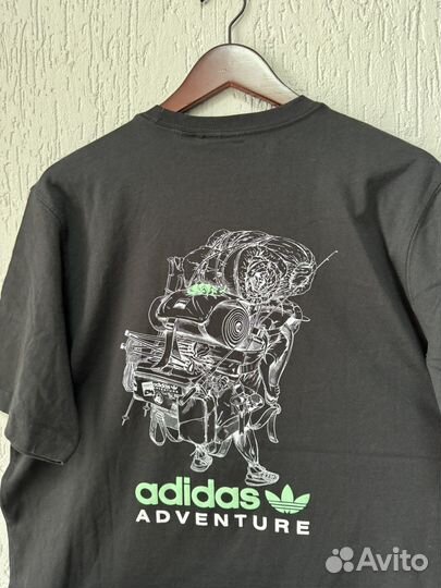 Футболка с принтом adidas Originals