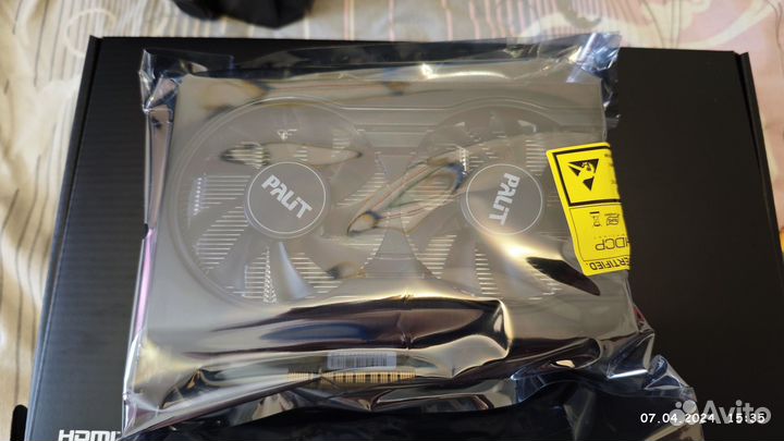 Видеокарта Palit RTX 3050 Dual 8Gb новая
