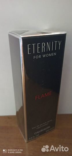 Calvin klein eternity flame женск 100 мл