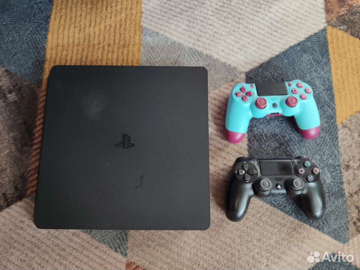 Sony PS4 Slim 1TB с дисками