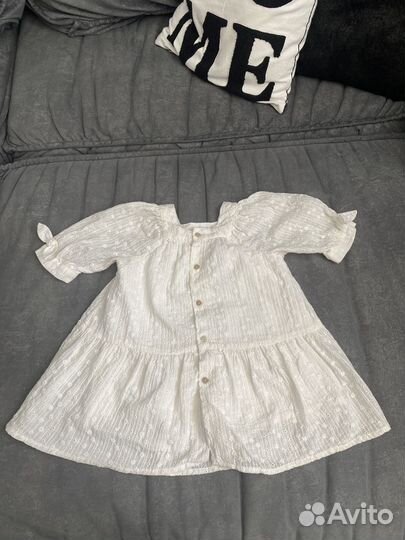 Платье туника блузка zara на девочку 104 110