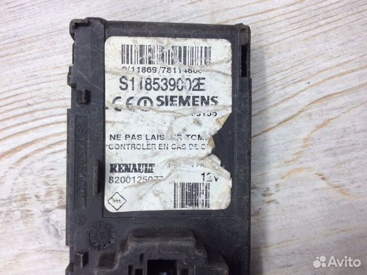 Блок электронный Renault Megan 2 2003-2009