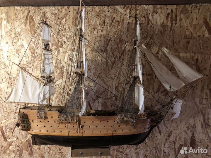 Корабль ручной работы