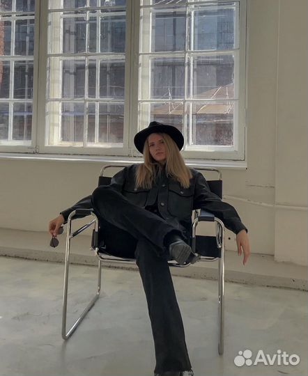 Кожаный пиджак stradivarius