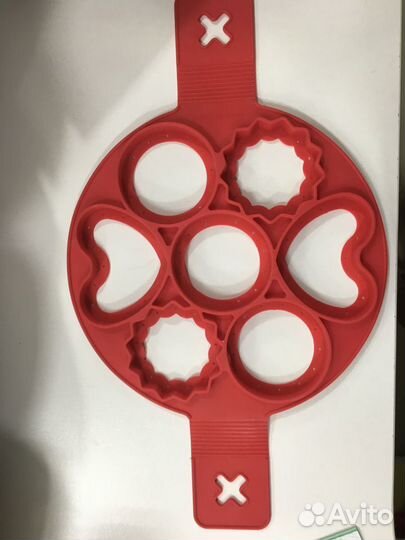 Силиконовая форма для жарки оладьев и яичницы