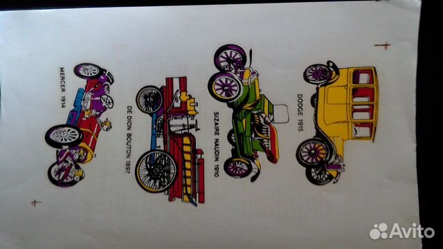 Продам переводные картинки СССР