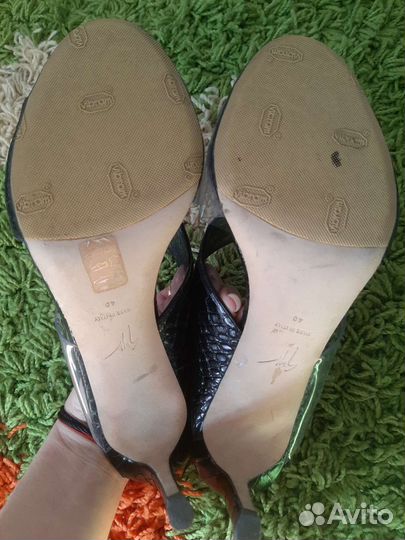 Шлепанцы Туфли giuseppe zanotti