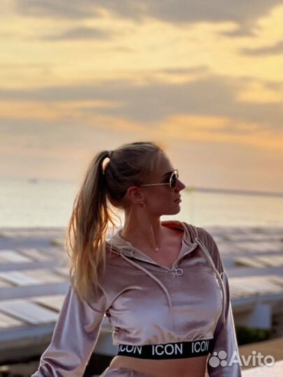 Костюм женский велюр