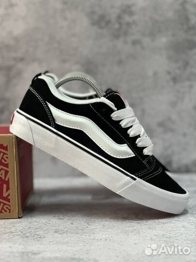 Кеды Vans Knu Skool Black White (36-45)