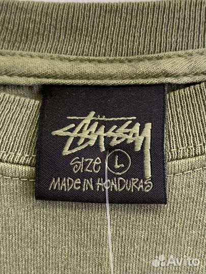 Лонгслив Stussy Basic Pig. Dyed LS Tee