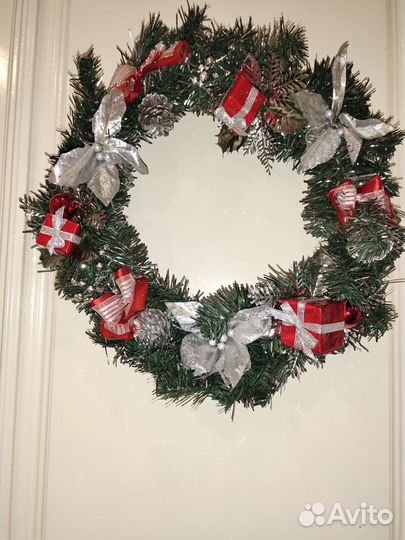 Новогодний рождественский венок