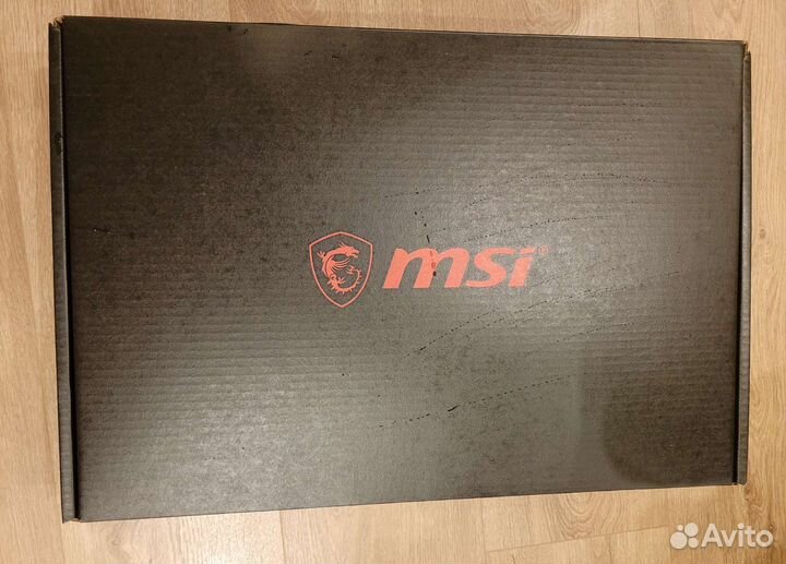 Коробка от ноутбука MSI