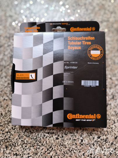 Велопокрышка 28 Continental Трубка шоссе Sprinter