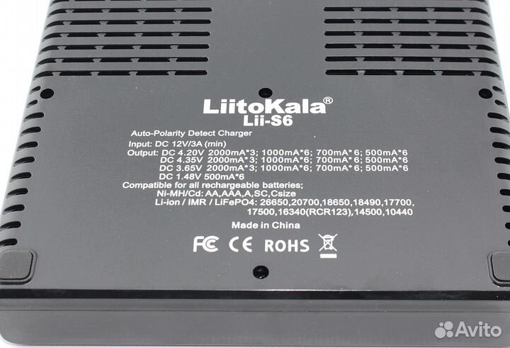 Зарядное устройство LiitoKala Lii-S6