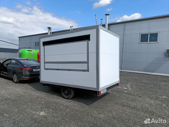 Фудтрак, торговый прицеп, автолавка