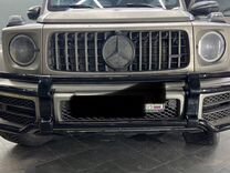Защита переднего бампера на Mercedes G63