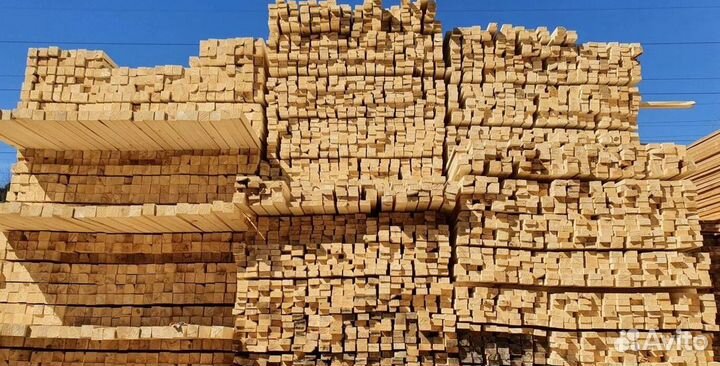 Обрезная доска 25х100 мм ГОСТ