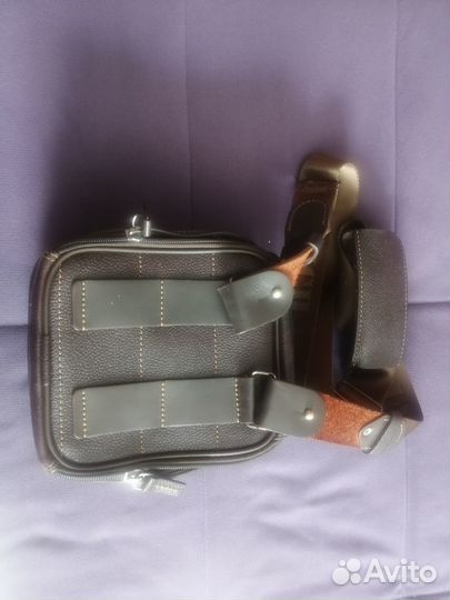 Сумка - кобура кожаная (с кобурой-вкладышем)