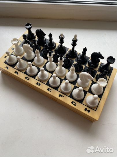 Шахматы СССР №16 карболитовые