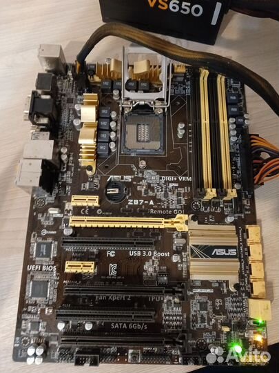 Материнская плата Z87-A Неисправная