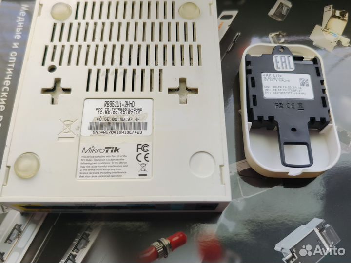 Роутер и точка доступа mikrotik