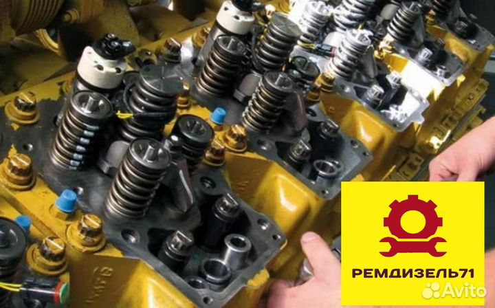 Ремонт дизельных двс Komatsu, Cummins, ммз, ямз