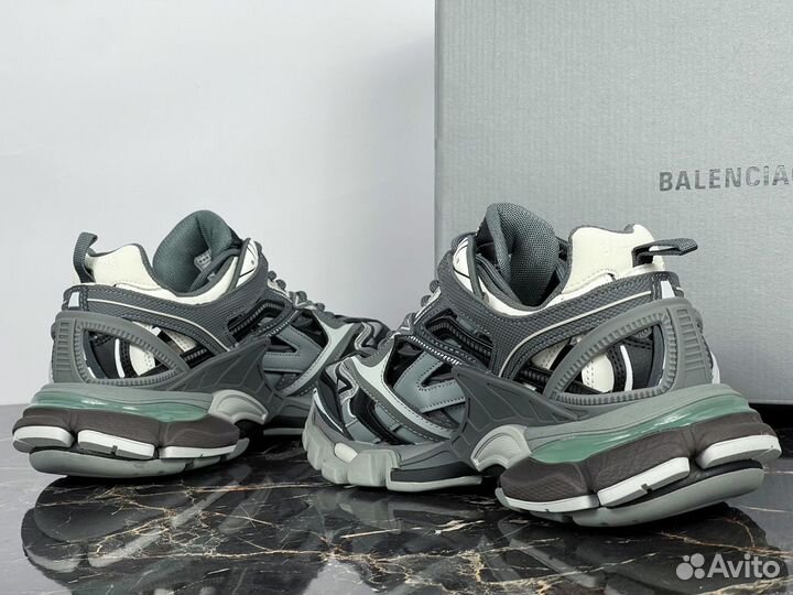 Balenciaga Track 2 Blue Grey Homme