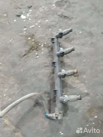 Рампа топливная с форсунками киа спектра+