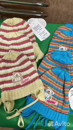 Шапка трикотажная для малышей 38-40