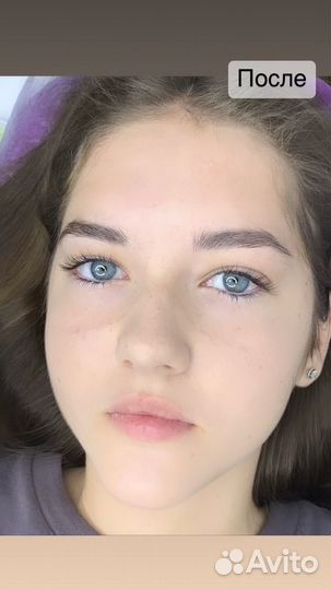 Наращивание ресниц модель