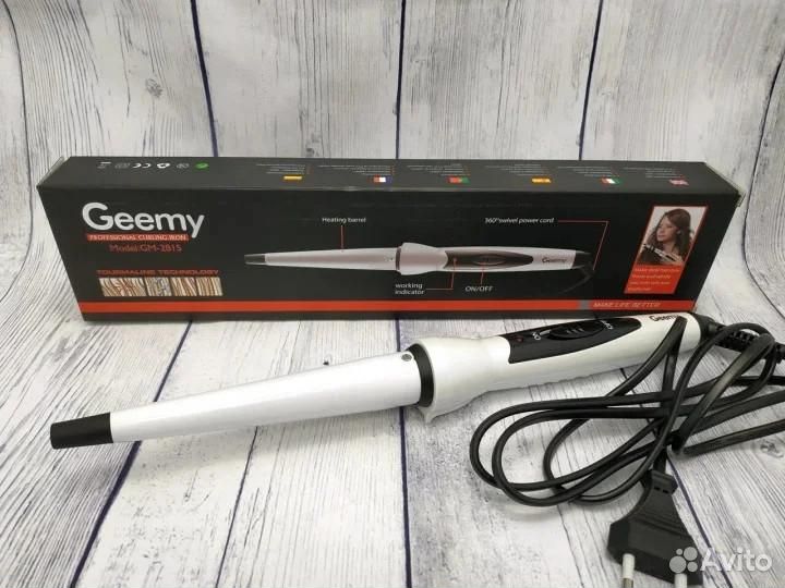 Geemy GM-2815. Конусная плойка для локонов