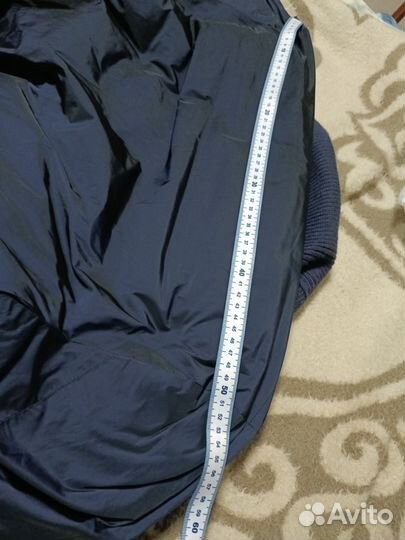 Куртка мужская синяя двухсторонняя