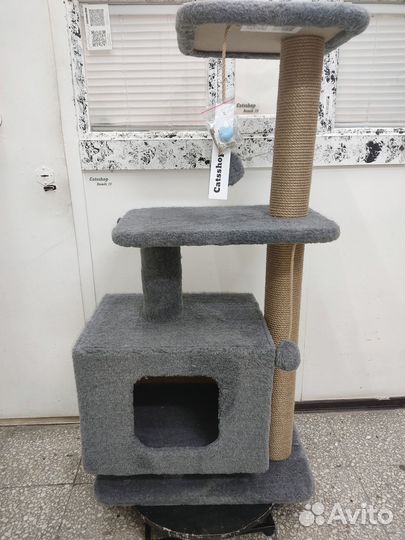 Домик когтеточка для кошек Том и Джерри