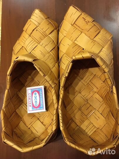 Лапти из бересты