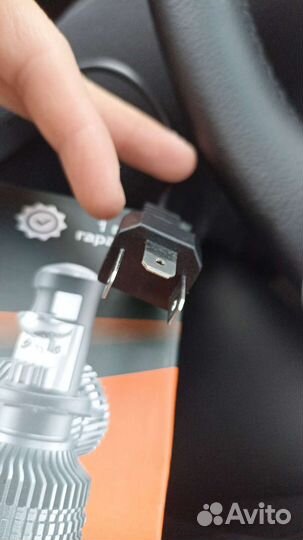 Светодиодные лампы led h4 с линзой