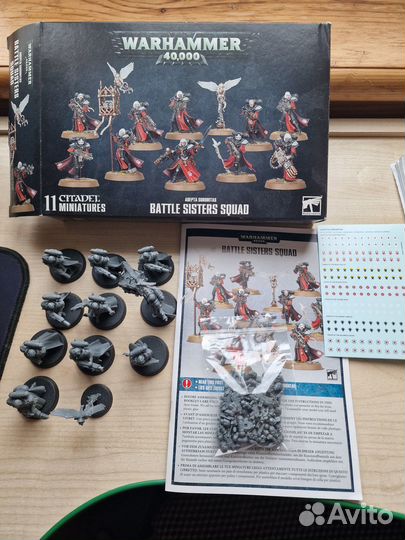 Warhammer 40000 battle sisters squad