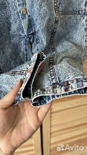 Джинсовый комбинезон 80