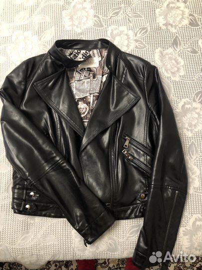 Куртка кожаная женская