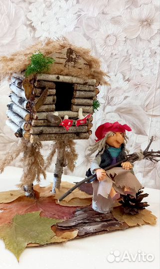 Поделки в детский сад, школу Баба яга